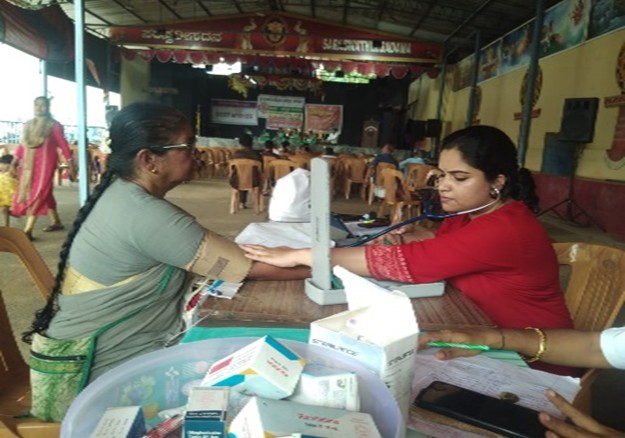Health Check-Up Camp at Durga Parameshwari Temple, Kateel - Image 2