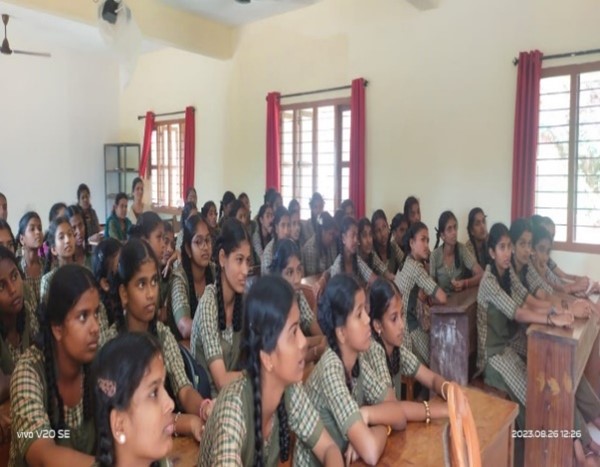 Menstrual health awareness session