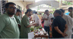 Food stall exhibition