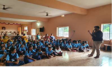 Interactive session with students