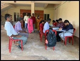 Health camp near Permudhe junction