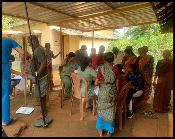 Screening session at Aganwadi