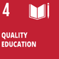 SDG Icons 4 and 16